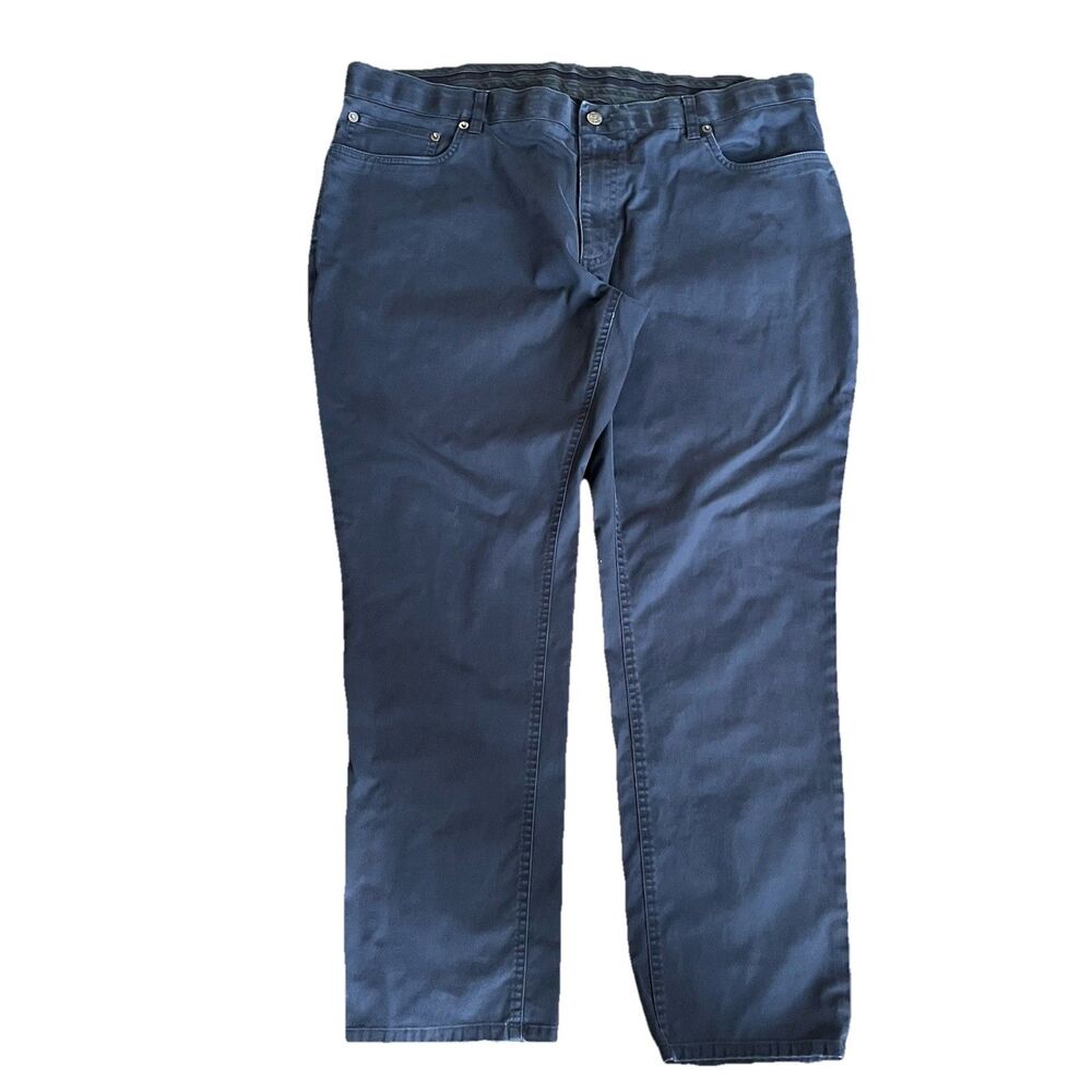 Brooks Brothers Clark Fit Advantage Chino Dress‎ Pants Men's Blue Size 42x30